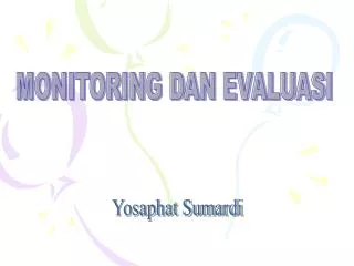 Ppt Monitoring Evaluasi Dan Pelaporan Powerpoint Presentation Free