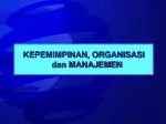 PPT KEPEMIMPINAN DALAM ORGANISASI PowerPoint Presentation Free