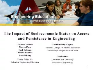 PPT Socioeconomic Status And The Sciences PowerPoint Presentation