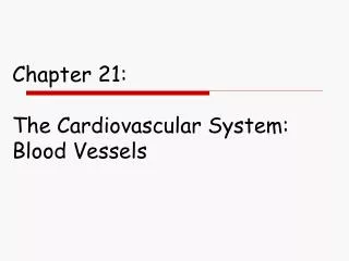 Ppt Chapter The Cardiovascular System The Blood Powerpoint