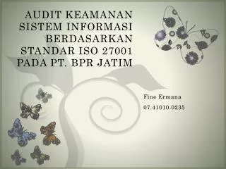 Ppt Standar Audit Sistem Informasi Powerpoint Presentation Free