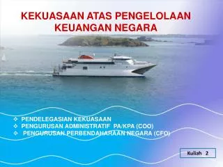 PPT SIKLUS PENGELOLAAN KEUANGAN NEGARA ANGGARAN DAN AKUNTANSI