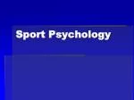 Ppt Introduction To Sport Psychology Powerpoint Presentation Free