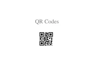 PPT Top 5 Examples Of QR Codes In Marketing PowerPoint Presentation