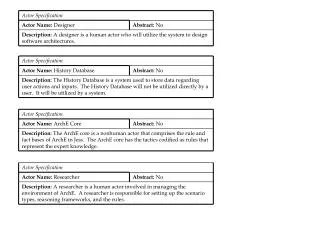 Rule Execution Subsystem Use Case Diagram