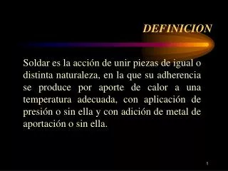definicion