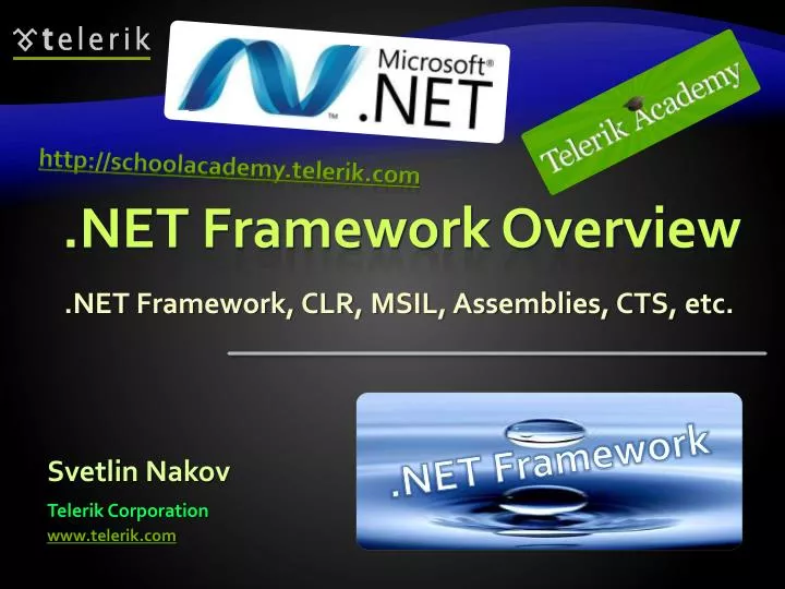 net framework overview