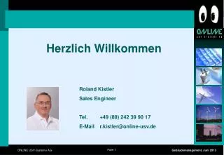 Herzlich Willkommen