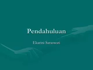 pendahuluan