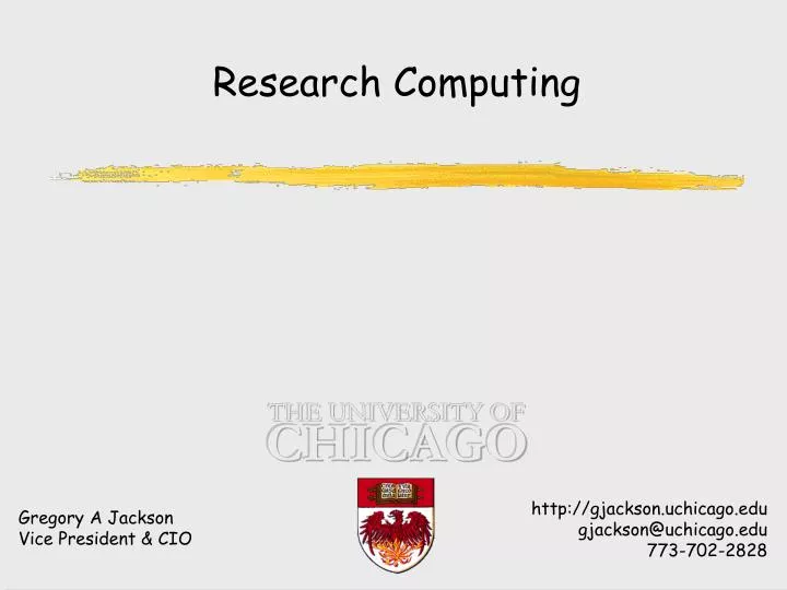 research computing