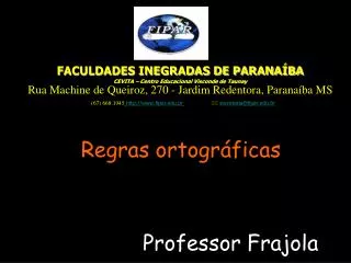 regras ortogr ficas