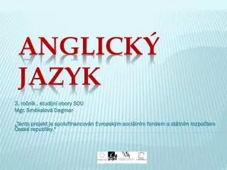 anglick jazyk