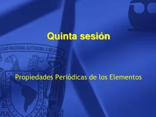 quinta sesi n