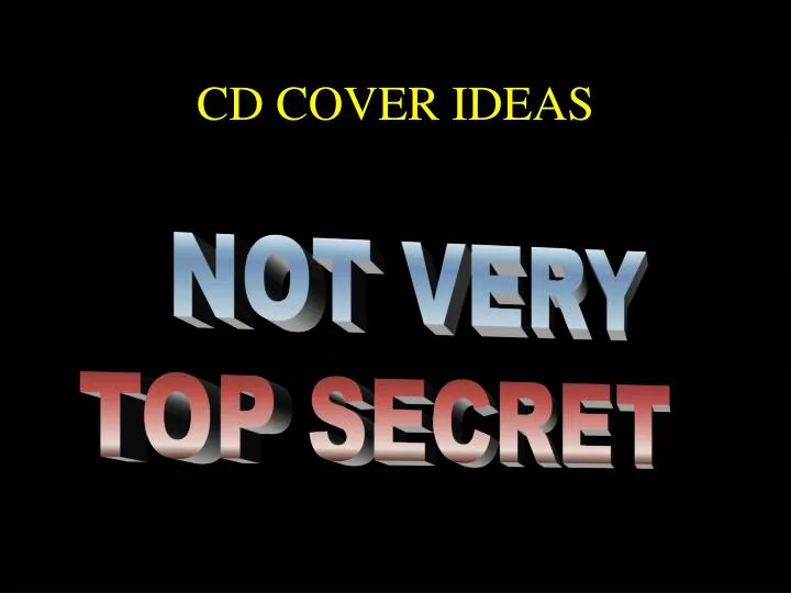 cd cover ideas