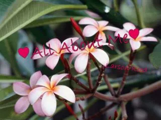 all about me