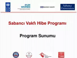 sabanc vakf hibe program