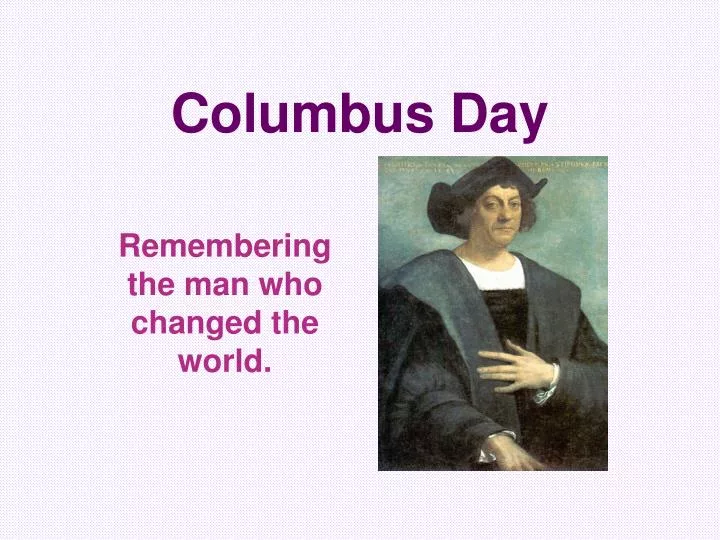 columbus day