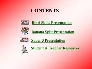 Big 6 Skills Presentation