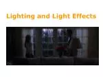 Lighting and Light Effects - slide 1