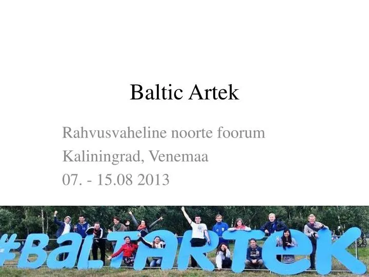 baltic artek