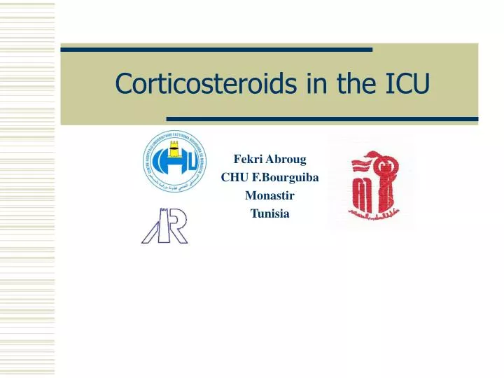 corticosteroids in the icu
