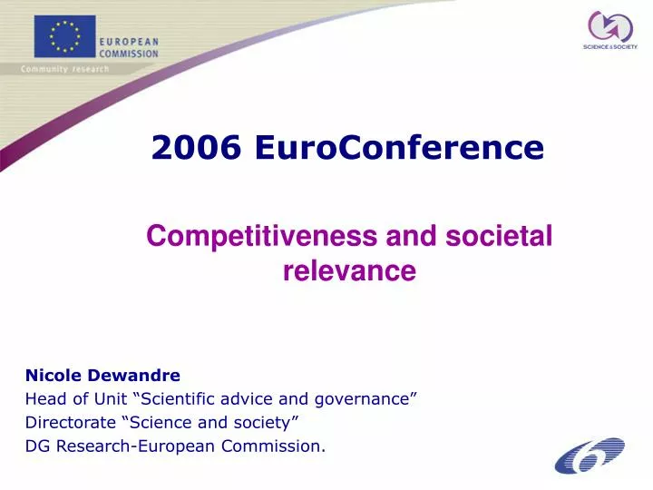 2006 euroconference