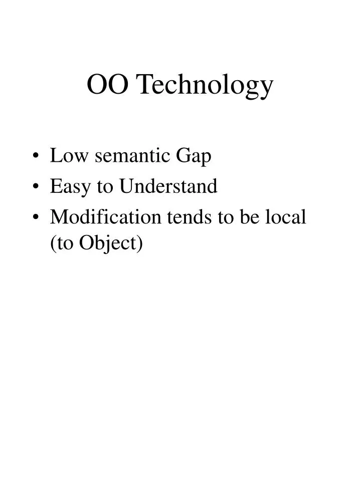 oo technology
