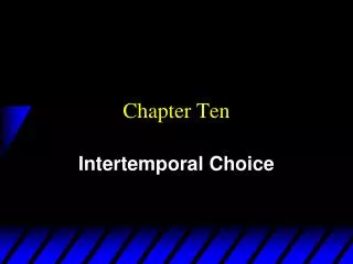 chapter ten