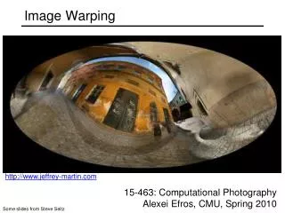 image warping