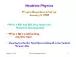 Neutrino Physics - slide 1