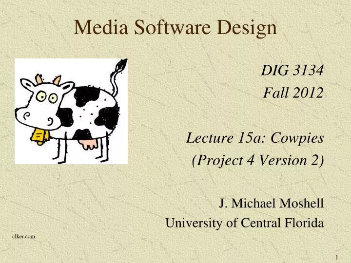 media software design