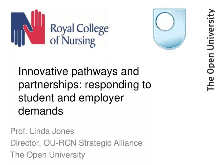 innovative pathways and partnerships responding to student and employer demands