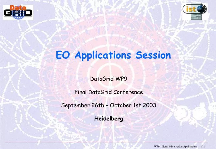 eo applications session