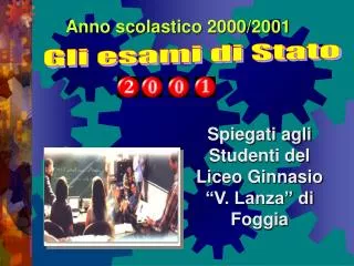 anno scolastico 2000 2001