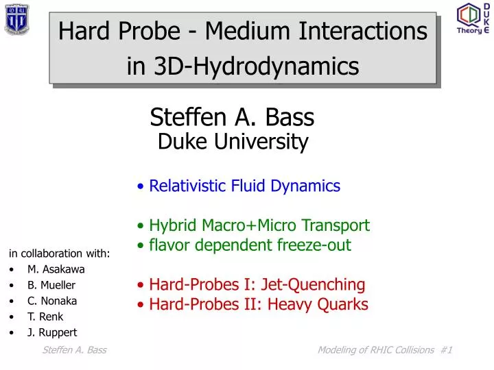 hard probe medium interactions in 3d hydrodynamics