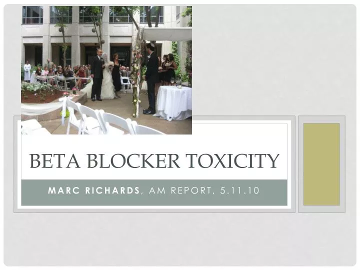 beta blocker toxicity