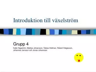 introduktion till v xelstr m