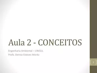 aula 2 conceitos