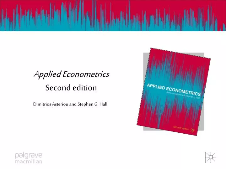 applied econometrics second edition