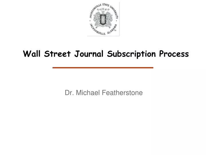 wall street journal subscription process