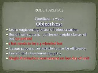 ROBOT ARENA 2