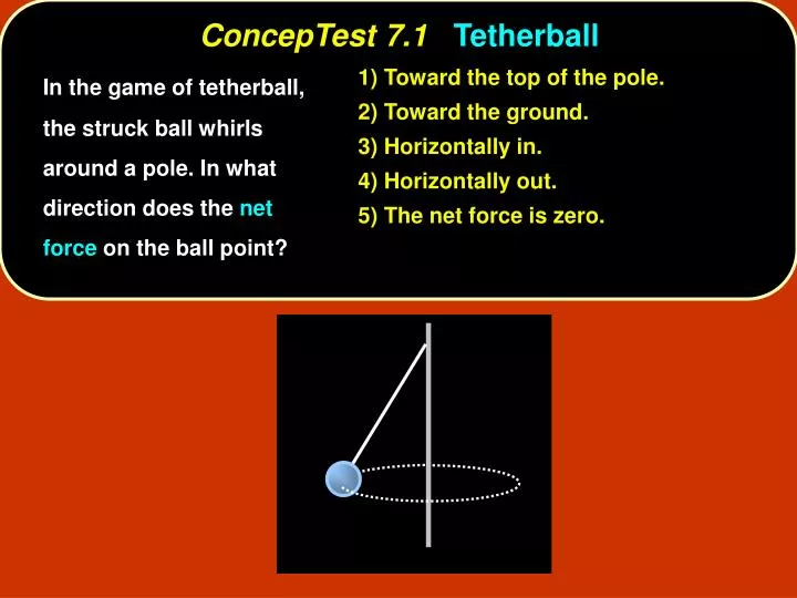 conceptest 7 1 tetherball