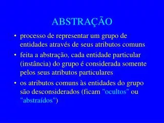 abstra o