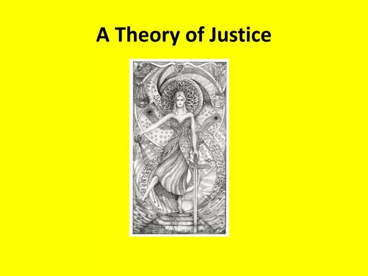 a theory of justice