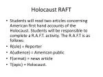 Holocaust RAFT - slide 1