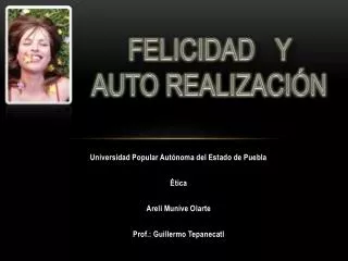 felicidad y auto realizaci n