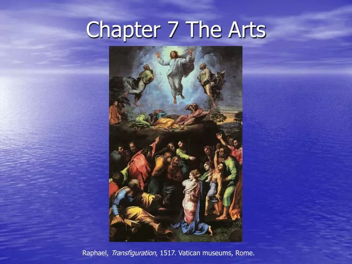 chapter 7 the arts