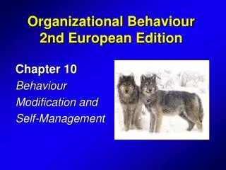 Chapter 10 Behaviour Modification and Self-Management
