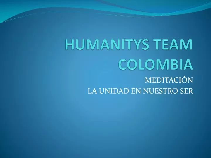 humanitys team colombia