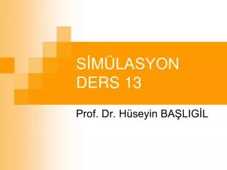 s m lasyon ders 13